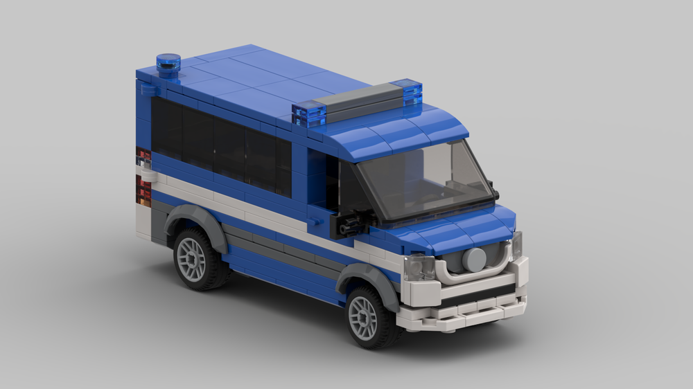 Lego Mercedes Sprinter THW MTW