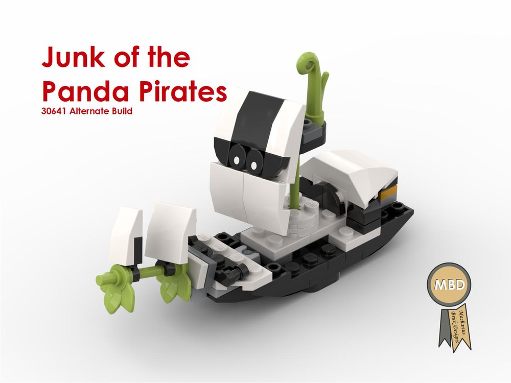 Lego Junk of the Panda Pirates, 30641 Alternate Build