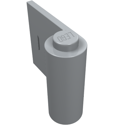Lego Door 1 x 3 x 2 Left / Light Bluish Gray