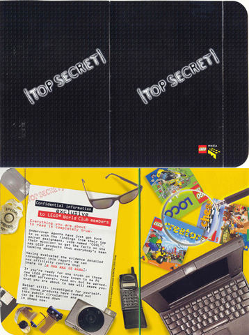 Lego 1998 Medium Foldout (Lego Media)