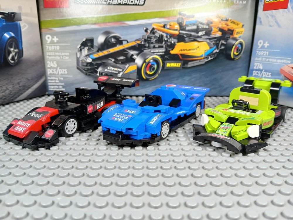 Lego Soda Karts Race Go Kart 3-Pack, R-KART Promo