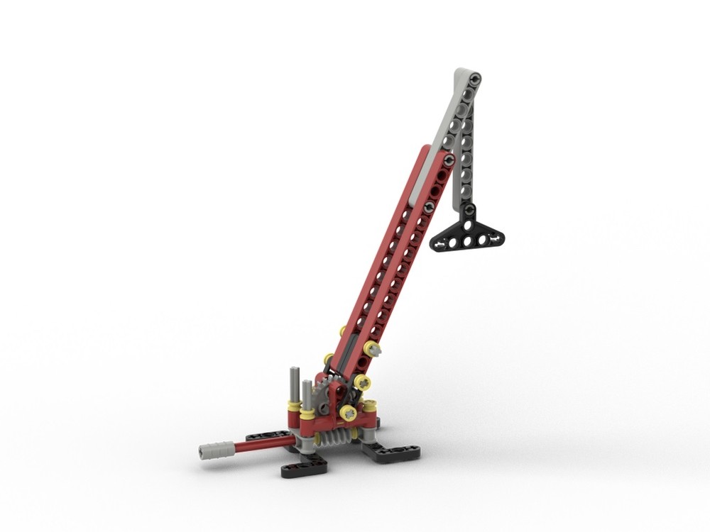 Lego Worm gear design - Crane