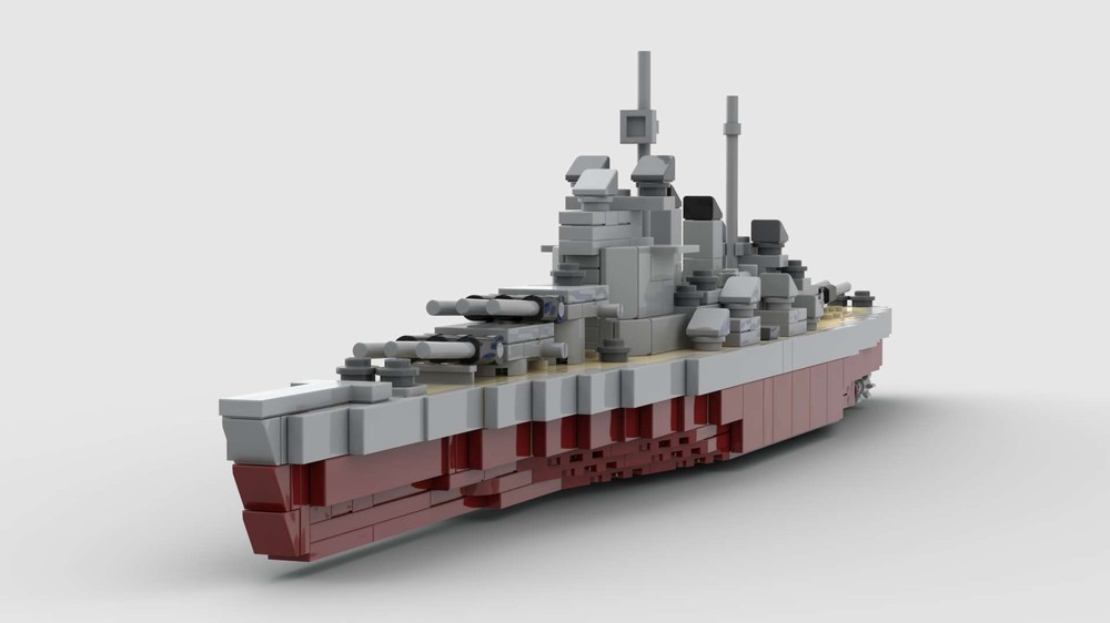 Lego HMS Lion (Battleship)