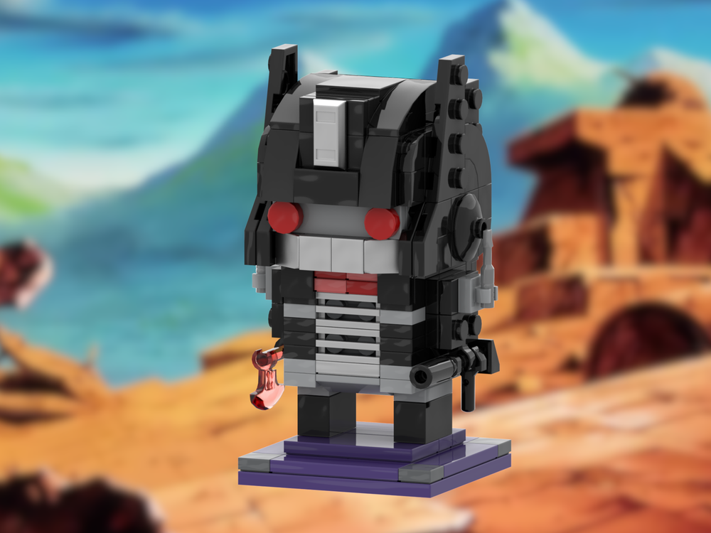 Lego Nemesis Prime Brickhead