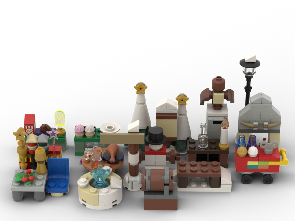 Lego 76418 without Harry Potter pieces