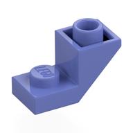 Lego Brick Sloped Inverted 45° 2 x 1 with 2/3 Cutout / Blue Violet