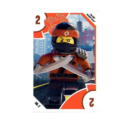 Lego Trading Card, Toys 'R' Us - The LEGO Ninjago Movie - 2 Kai