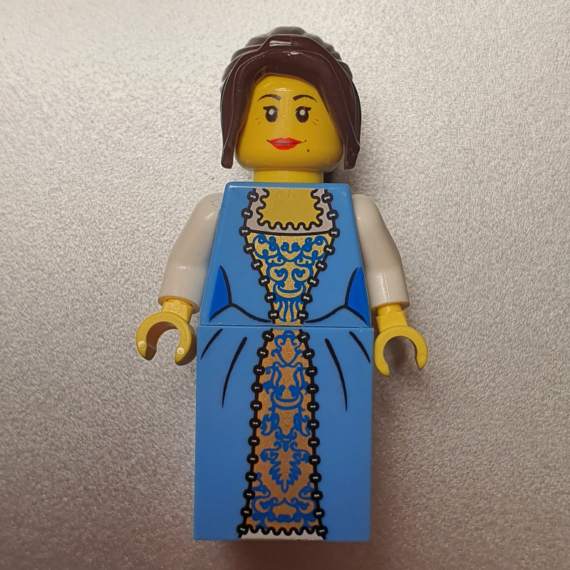 Lego Maiden - Dark Brown Hair