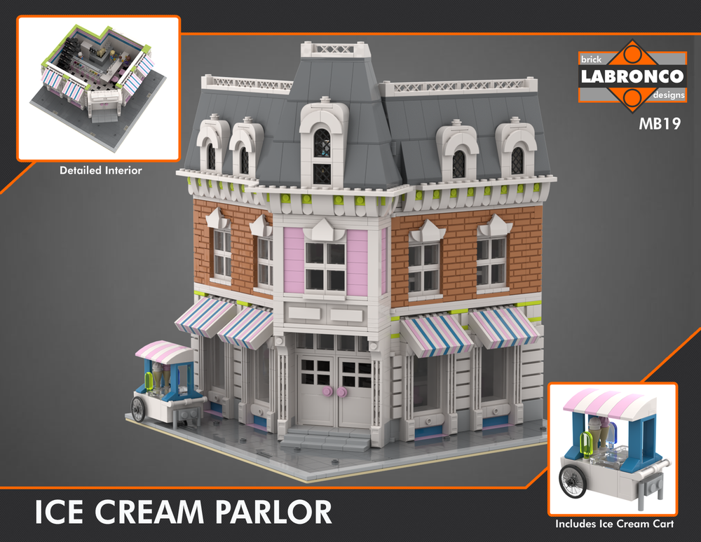 Lego MB19 - Ice Cream Parlor
