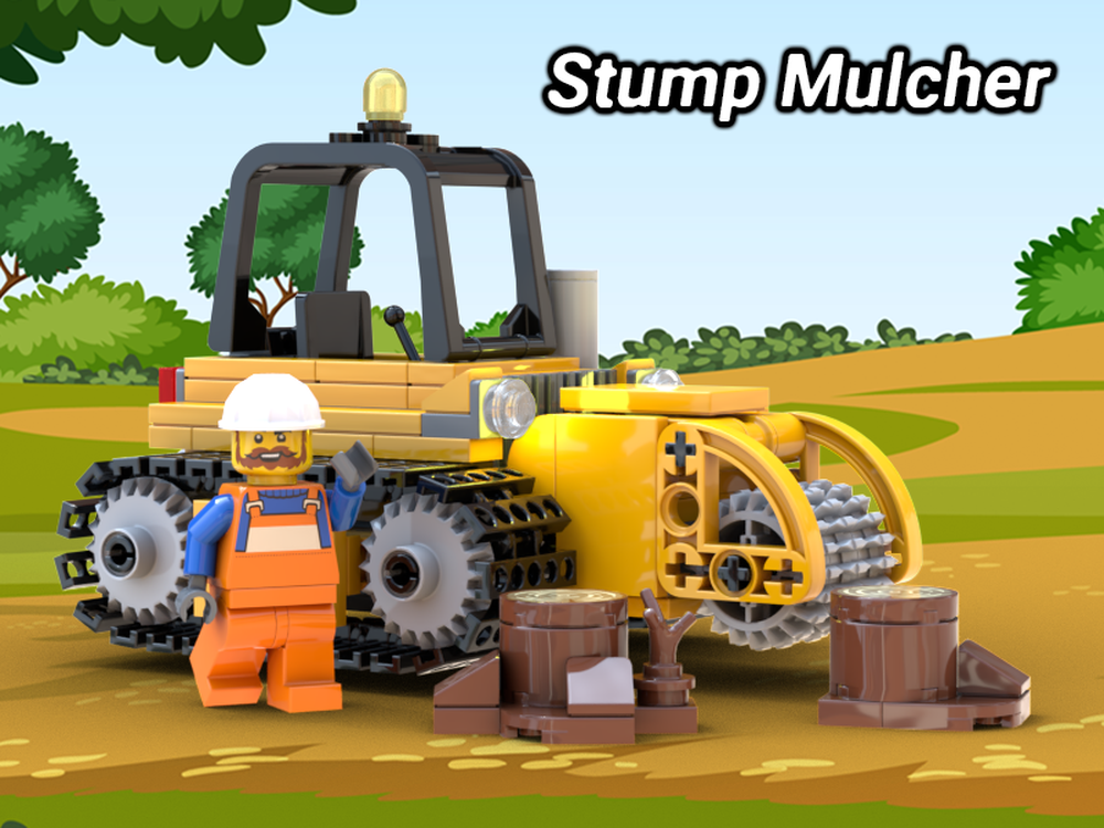Lego Stump Mulcher