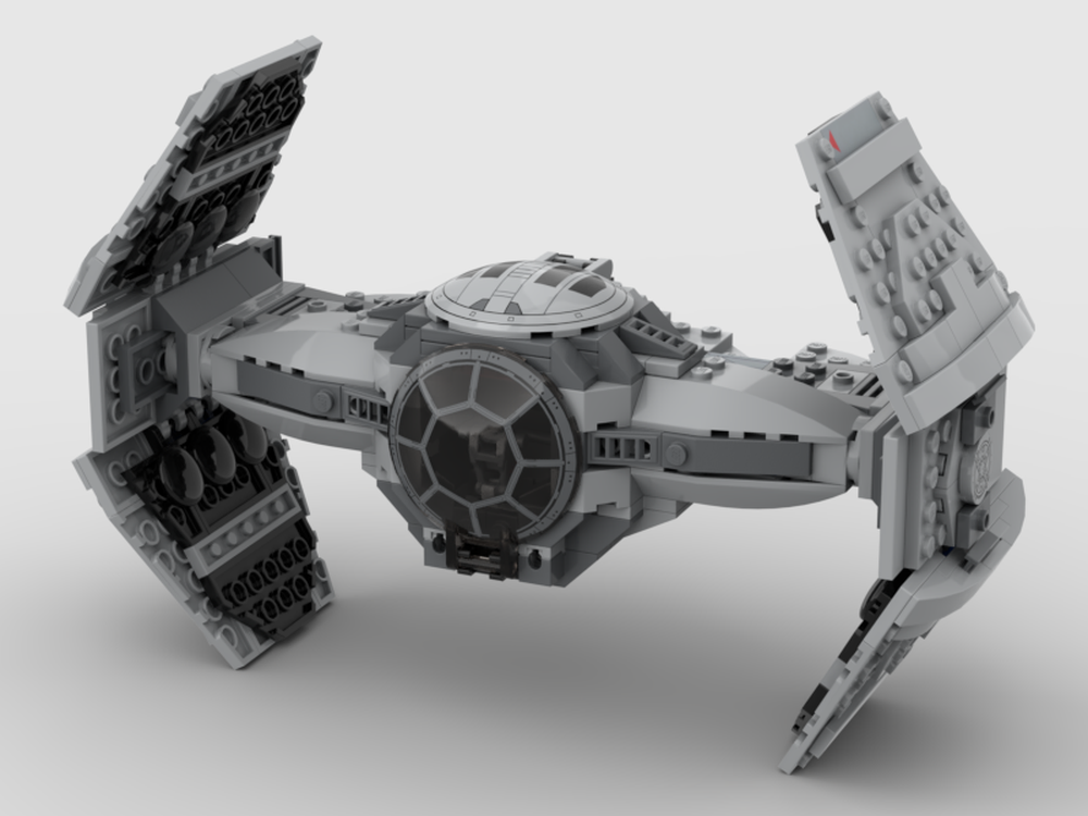 Lego TIE Advanced Prototype 75082 Updated