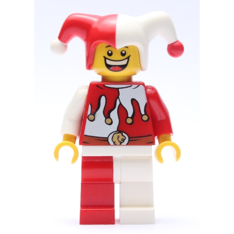 Lego Jester, Red and White