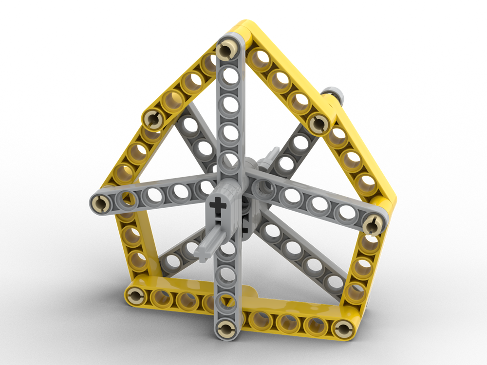Lego Amoeba Wheel (constant height, better ground contact)