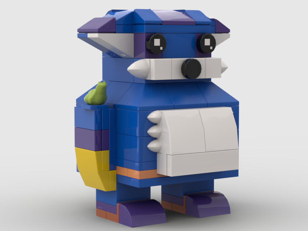 Lego Big the cat and Froggy