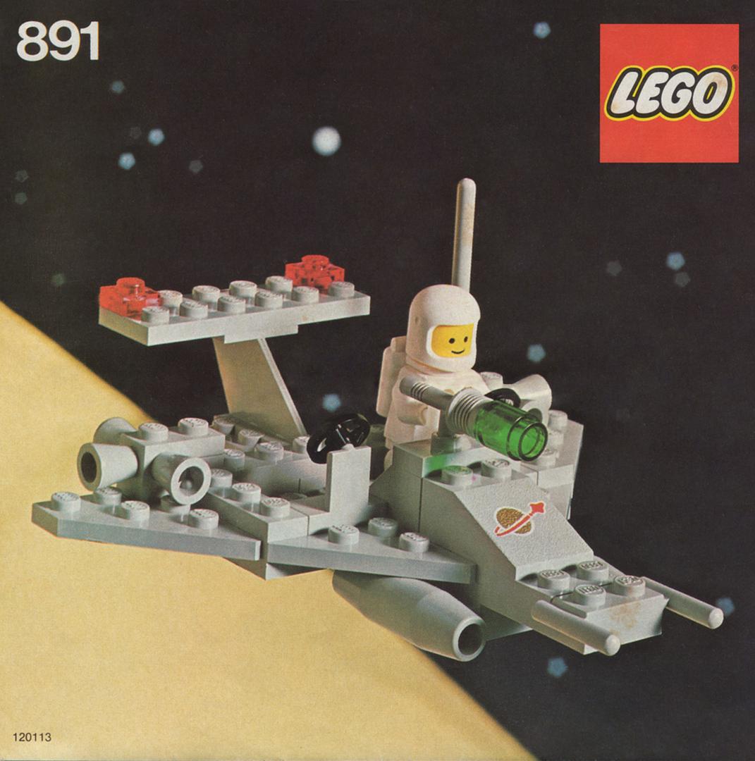 Lego Two Seater Space Scooter