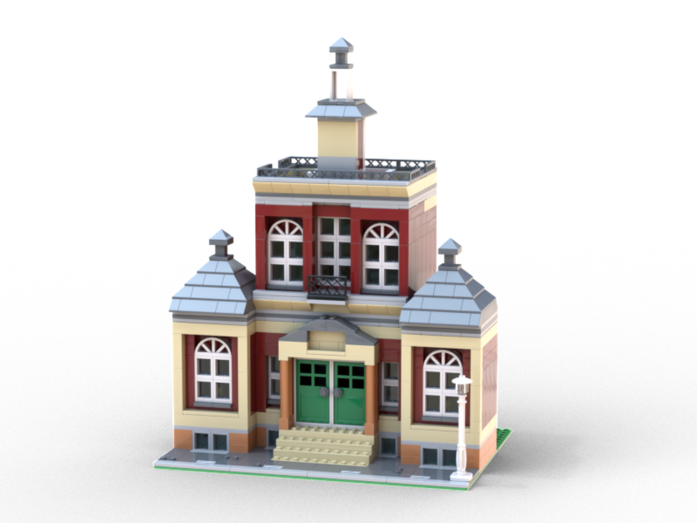 Lego Modular Town Hall