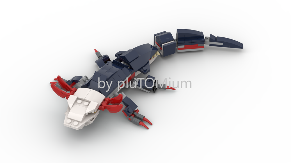 Lego Axolotl (LEGO 31088 Alternate)