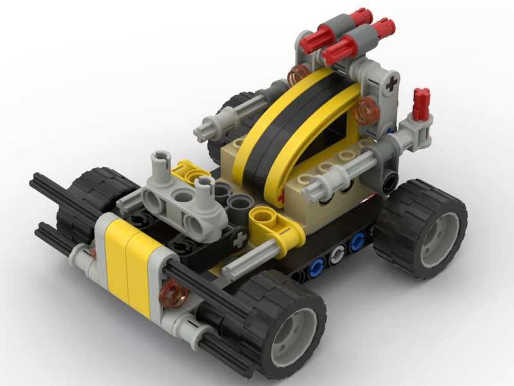 Lego Armored Car [8290-1 modification]