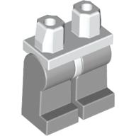 Lego Hips and Light Bluish Gray Legs / White