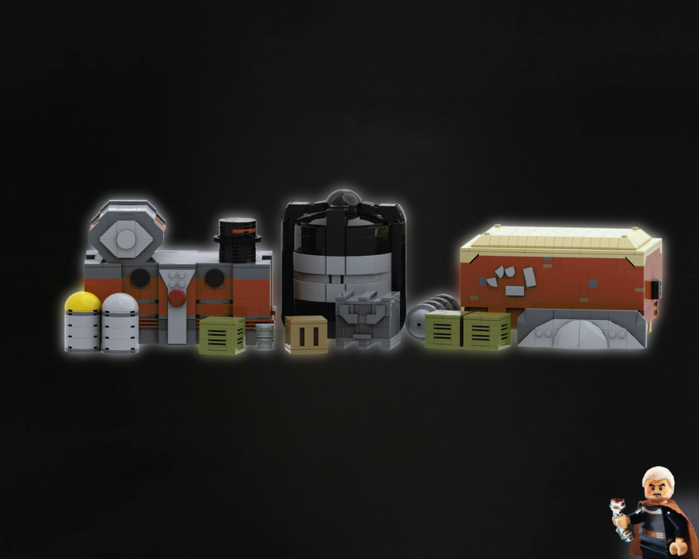 Lego Separatist Alliance - Crates, Containers & Structures