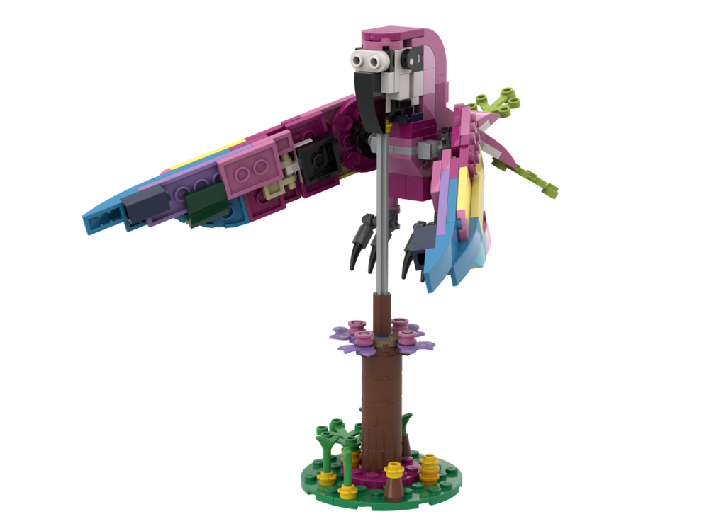 Lego 31144 Exotic pink balancing parrot