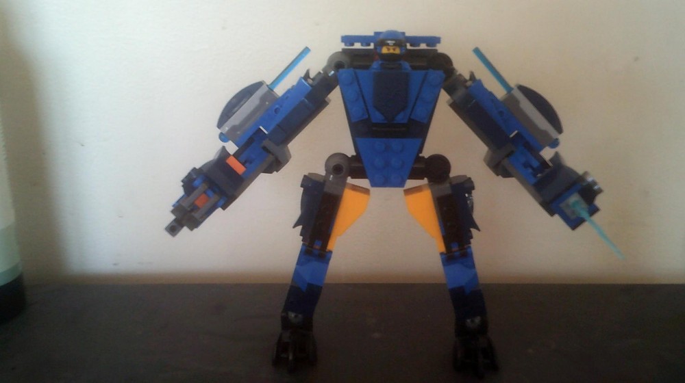 Lego jay's elemental lightning mech