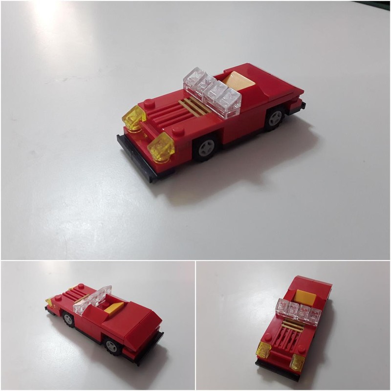 Lego Hot Wheels-ish car