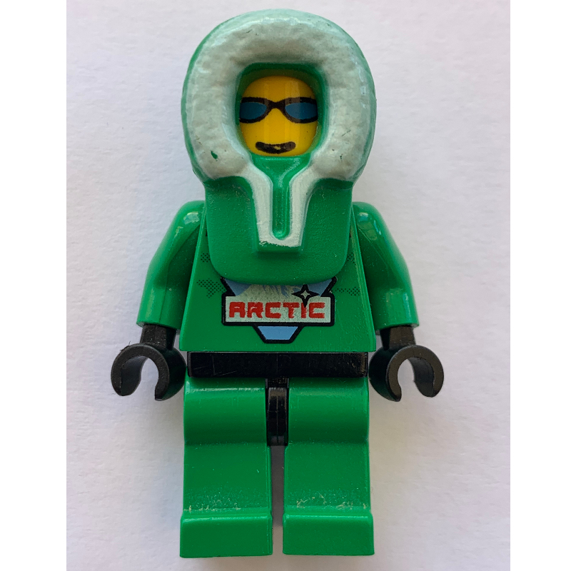 Lego Arctic Crew, Green, Hood
