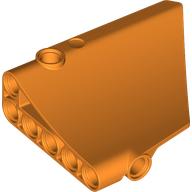 Lego Technic Panel Fairing #43 5 x 7, Side B Inverted / Orange