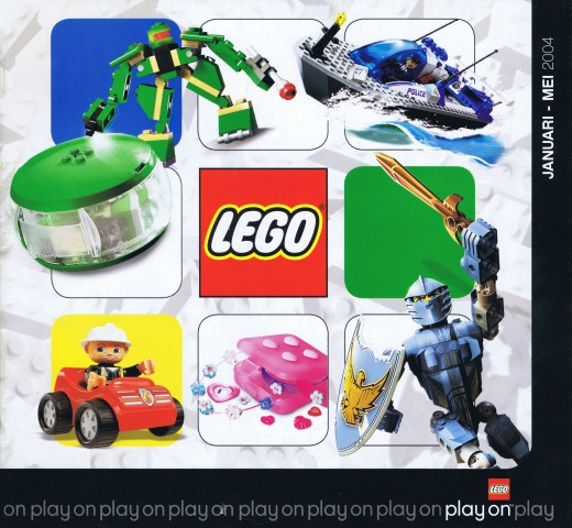 Lego 2004 Large Dutch January - May (424.4298-NL)