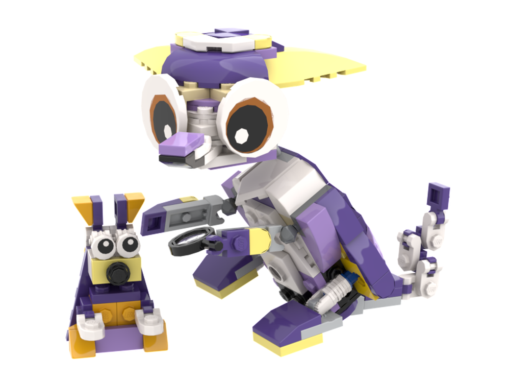 Lego Fantasy Forest Fennec Fox (and tiny bear)
