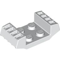 Lego Plate Special 2 x 2 with Grills / White
