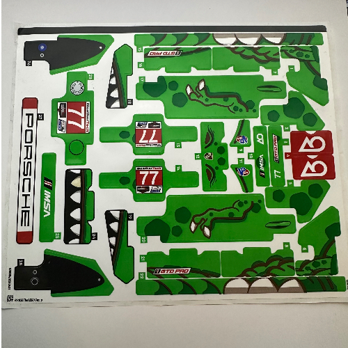 Lego Sticker Sheet 1 for Set 42224-1 / [No Color/Any Color]
