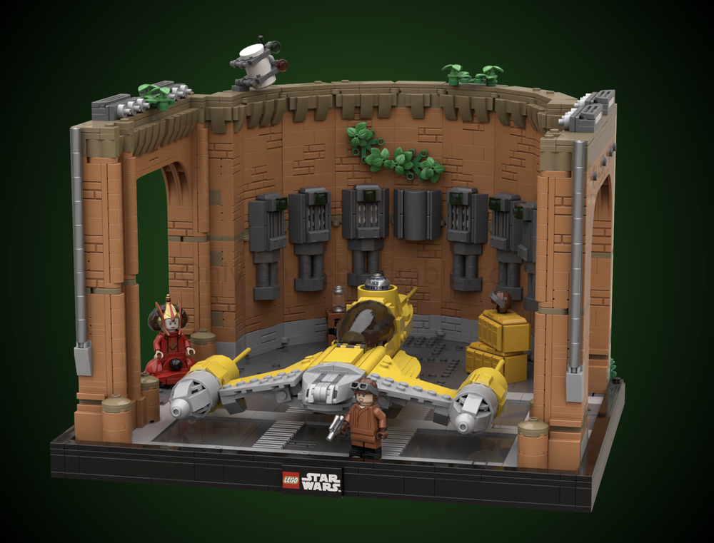 Lego N-1 Starfighter Hangar bay
