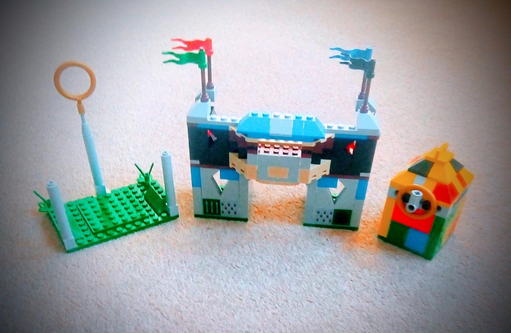 Lego Medieval Castle with Clock Tower
