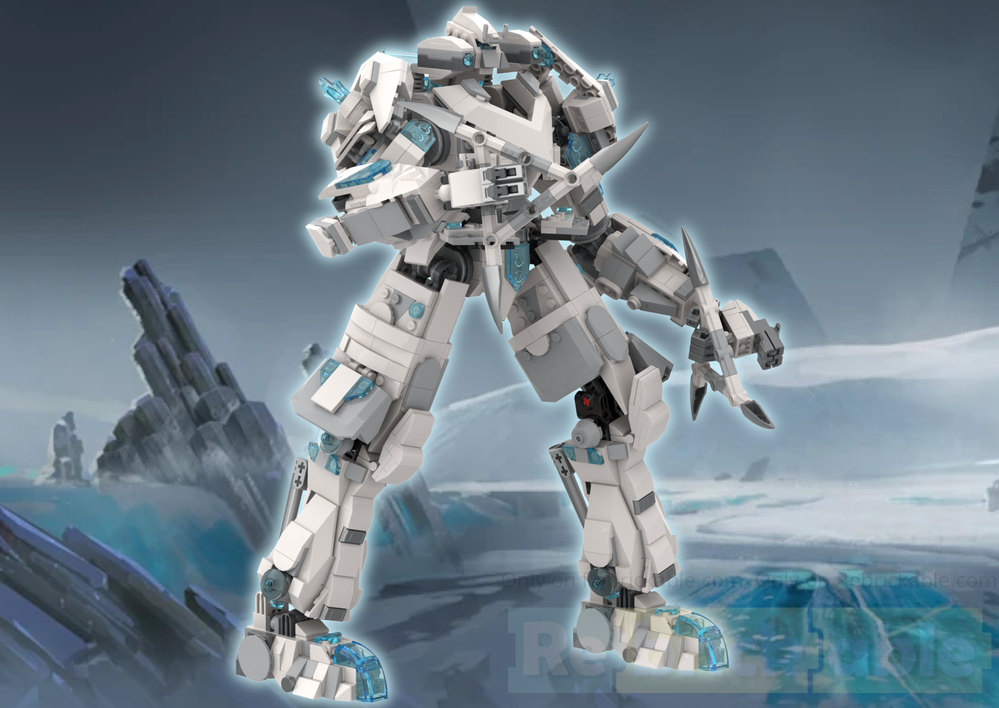 Lego Ice Titan Mech - Ninjago