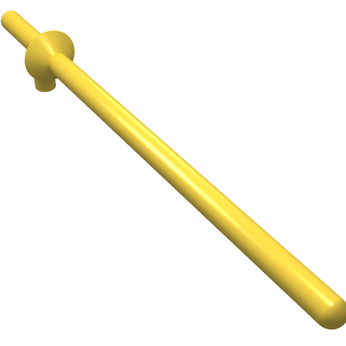 Lego Weapon Lance / Yellow