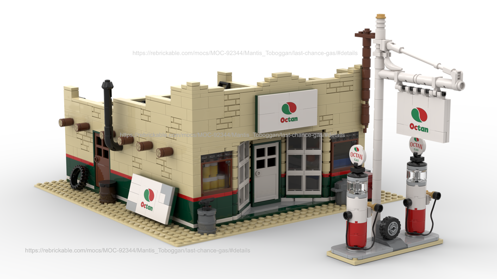 Lego Last Chance Gas Station