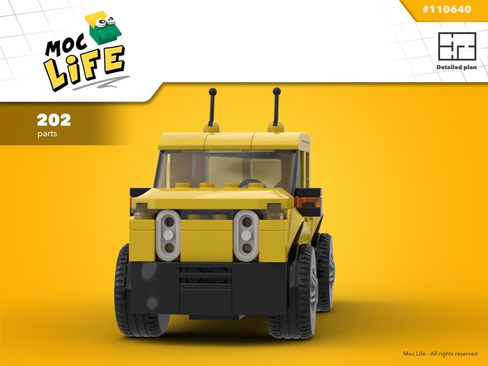 Lego Iconic electric pick up truck