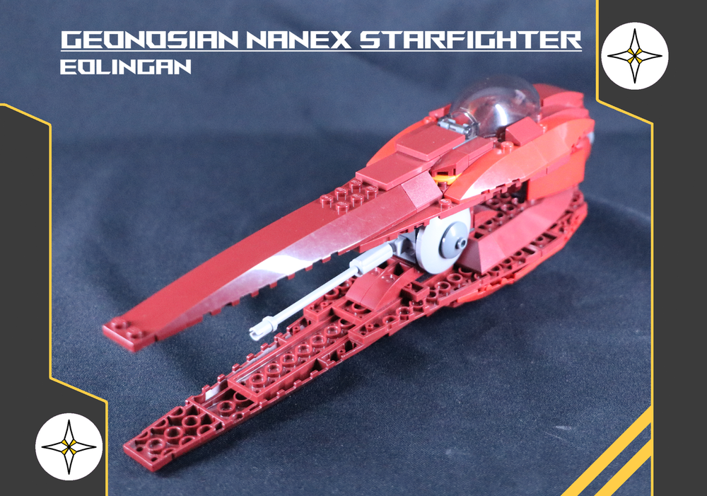 Lego Geonosian Nanex Starfighter
