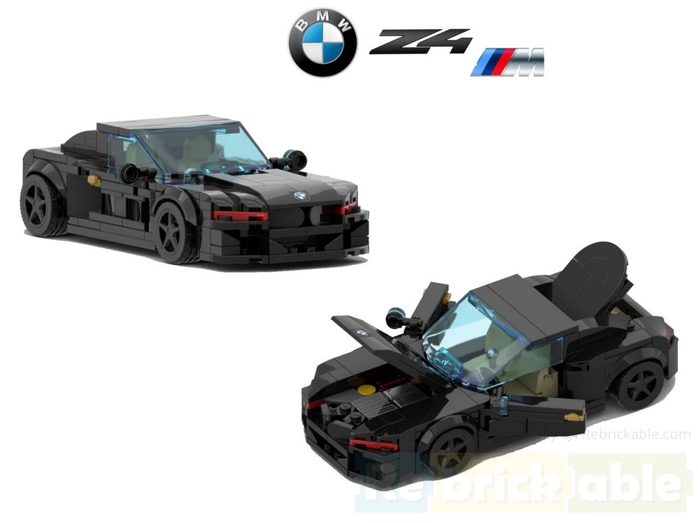 Lego BMW Z4 G29 serie M - Black