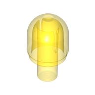 Lego Light Cover 1 x 1 Round with Internal Bar / Bionicle Barraki Eye / Trans-Yellow