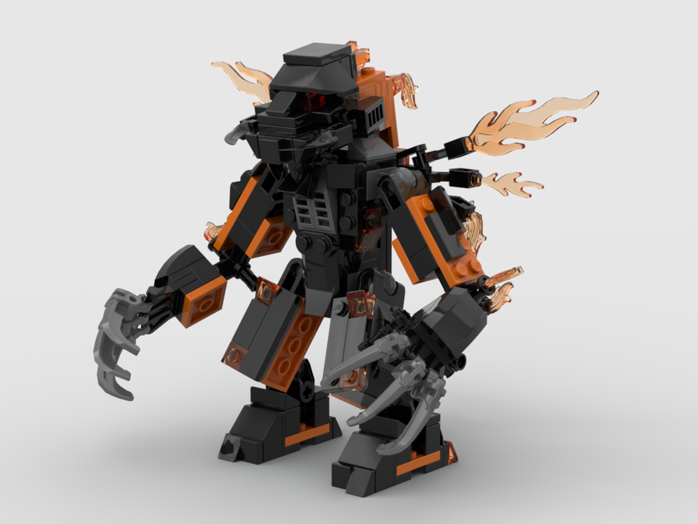 Lego Balrog Build