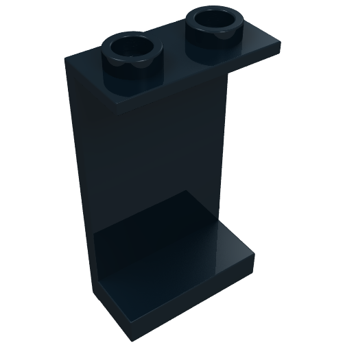 Lego Panel 1 x 2 x 3 [Hollow Studs] / Black
