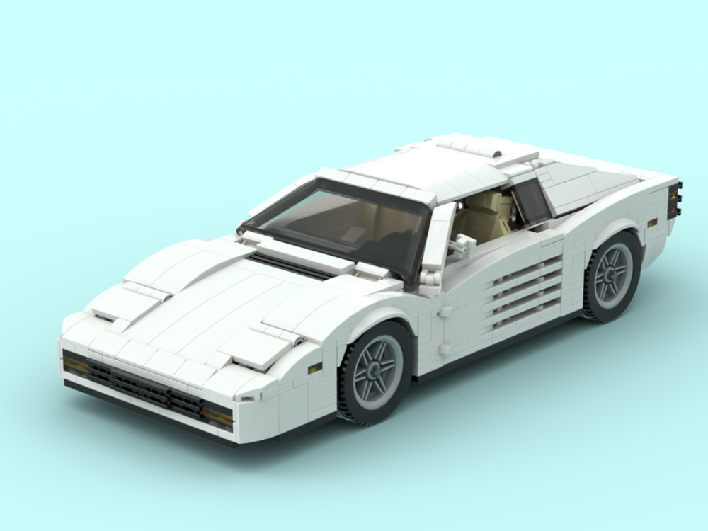 Lego 1:18 MIAMI VICE - Ferrari Testarossa