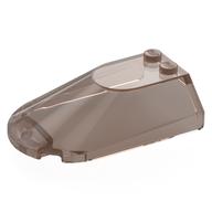 Lego Windscreen 4 x 6 x 1 1/3 / Trans-Brown