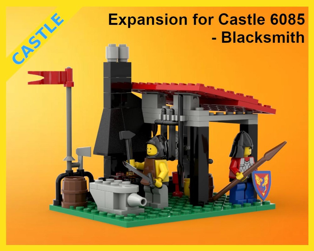 Lego Classic Castle Expansion - 6085 - Blacksmith