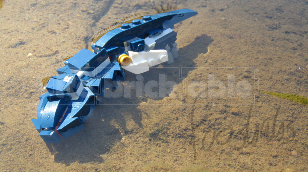 Lego 31088 Aegirocassis benmoulai 1:18 scale