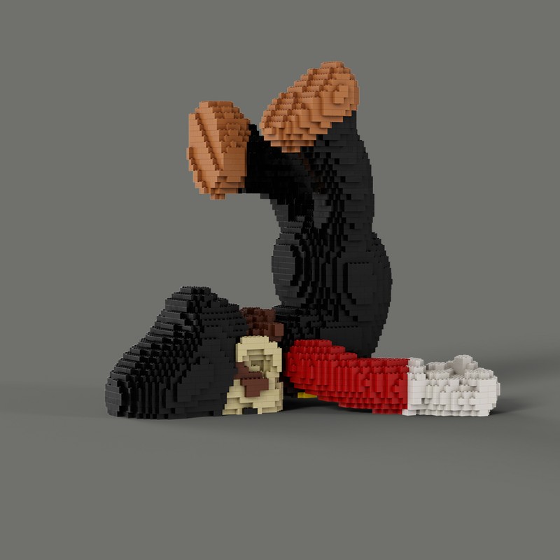 Lego Mario Wrestling