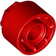 Lego Technic Driving Ring Extension, 8 Ridges / Red